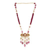 Gold Plated Baisakh Kundan Tourmaline Necklace Set