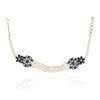 Silver Plated Baisakh Blue Iolite Choker Set