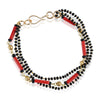 Gold Plated Mangalya Coral Bracelet
