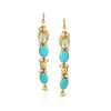 Gold Plated Baisakh Kundan Turquoise Choker Set