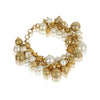 Gold Plated Pearl & Gold Beads Bracelet