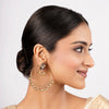 22k Gold Plated Sankranti Gitali Earring