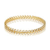 Gold Plated Zircon Bangle