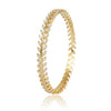 Gold Plated Zircon Bangle