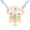 VILANDI BLUE KUNDAN CHOKER SET