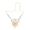 VILANDI BLUE KUNDAN CHOKER SET