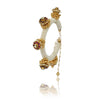 Gold Plated Kundan Ghungroo Bangle