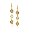 Dor Gold Plated Pearl & Gold Bead String Set