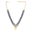 VILANDI BLUE KUNDAN NECKLACE SET