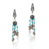 Silver Plated Celestial Turquoise Necklace Set
