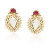 Gold Plated Kundala Kundan Earring