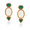 Gold Plated Kundala Kundan Earring