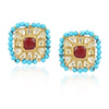 Gold Plated Kundala Kundan Earring