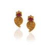 Godl Plated Neel Temple Necklace Set