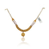 Godl Plated Neel Temple Necklace Set