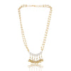 Gold Plated Celestial Gold Zircon Necklace Set