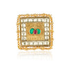Gold Plated Kundan Ring