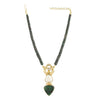 RATNA GREEN ONYX PENDANT SET