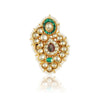 Gold Plated Kundan Ring