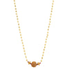 Swarnam Red Round Balls Necklace Set