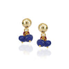 Gold Plated DOR Iolite Onyx String Necklace Set