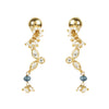 VILANDI KUNDAN BLUE CHOKER SET