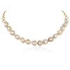 Gold Plated Celestial Zircon Kundan Choker Set