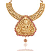 Gold Plated Sankranti Temple Laxmi Necklace Set