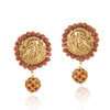 Gold Plated Sankranti Temple Laxmi Necklace Set