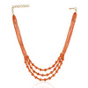 Gold Plated Tarana Carnelian String