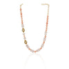 Gold Plated Tarana Rose Quartz Taraana String