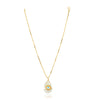 Grishma Gold Plated Evil Eye MOP Exclusives Pendant Chain