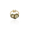 Gold Plated Kundan Nosepin