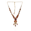 Gold Plated Taraash Kundan Jasper Necklace Set