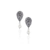 Silver Plated Valentine Pearl Zircon Necklace Set