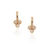 Dainty Rose Plated Zircon Earcuff