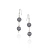 Silver Plated Valentine Zircon Ball String Set