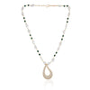 Gold Plated  Valentine Zircon Necklace Set