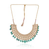 Gold Plated Valentine Zircon Necklace Set