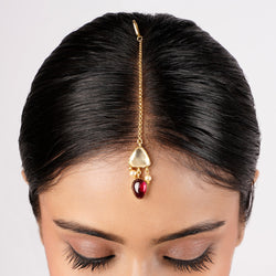 22k Gold Plated Sankranti Yamika Tikka
