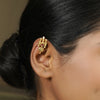 Nova 22k Gold Plated South Earcuff