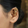 Victoria 22k Gold Plated Zircon Earcuff