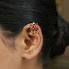 Rebecca 22k Gold Plated South Earcuff