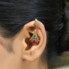 22k Gold Plated Taru Lotus Earcuff