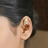 22k Gold Plated Taru Leaflet Earcuff