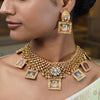 Dhrupal 22k Gold Plated Necklace Set