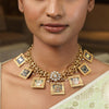 Pichwai Meghana 22k Gold Plated Necklace