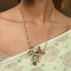 Madhubani Pichwai 22k Gold Plated Necklace