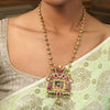 Pichwai Srinath Ji 22k Gold Plated Necklace Set