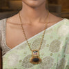 Pichwai Qassi 22k Gold Plated Necklace